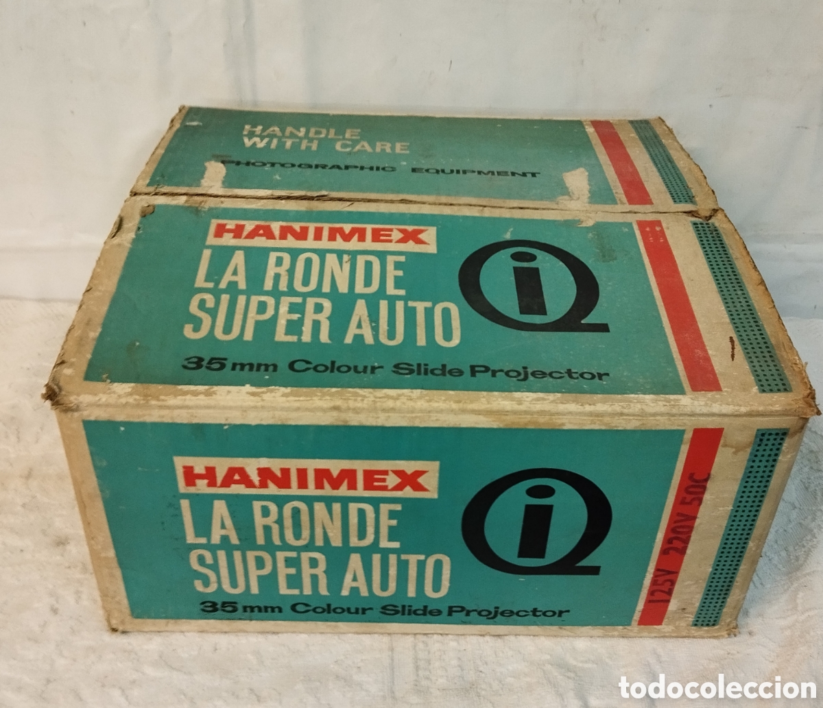 Antig&uuml;edades: Proyector de diapositivas Hanimex - Foto 2