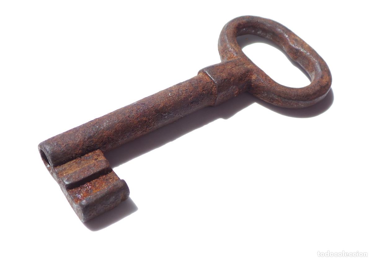 Antig&uuml;edades: LLAVE DE FORJA 11,5 CM DE LARGO - Foto 3