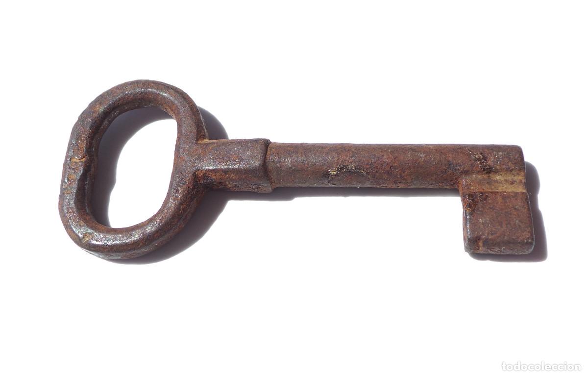 Antig&uuml;edades: LLAVE DE FORJA 11,5 CM DE LARGO - Foto 4