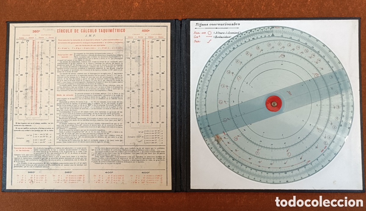 Antig&uuml;edades: CIRCULO DE CALCULO TAQUIM&Eacute;TRO J.M.P. - Foto 1
