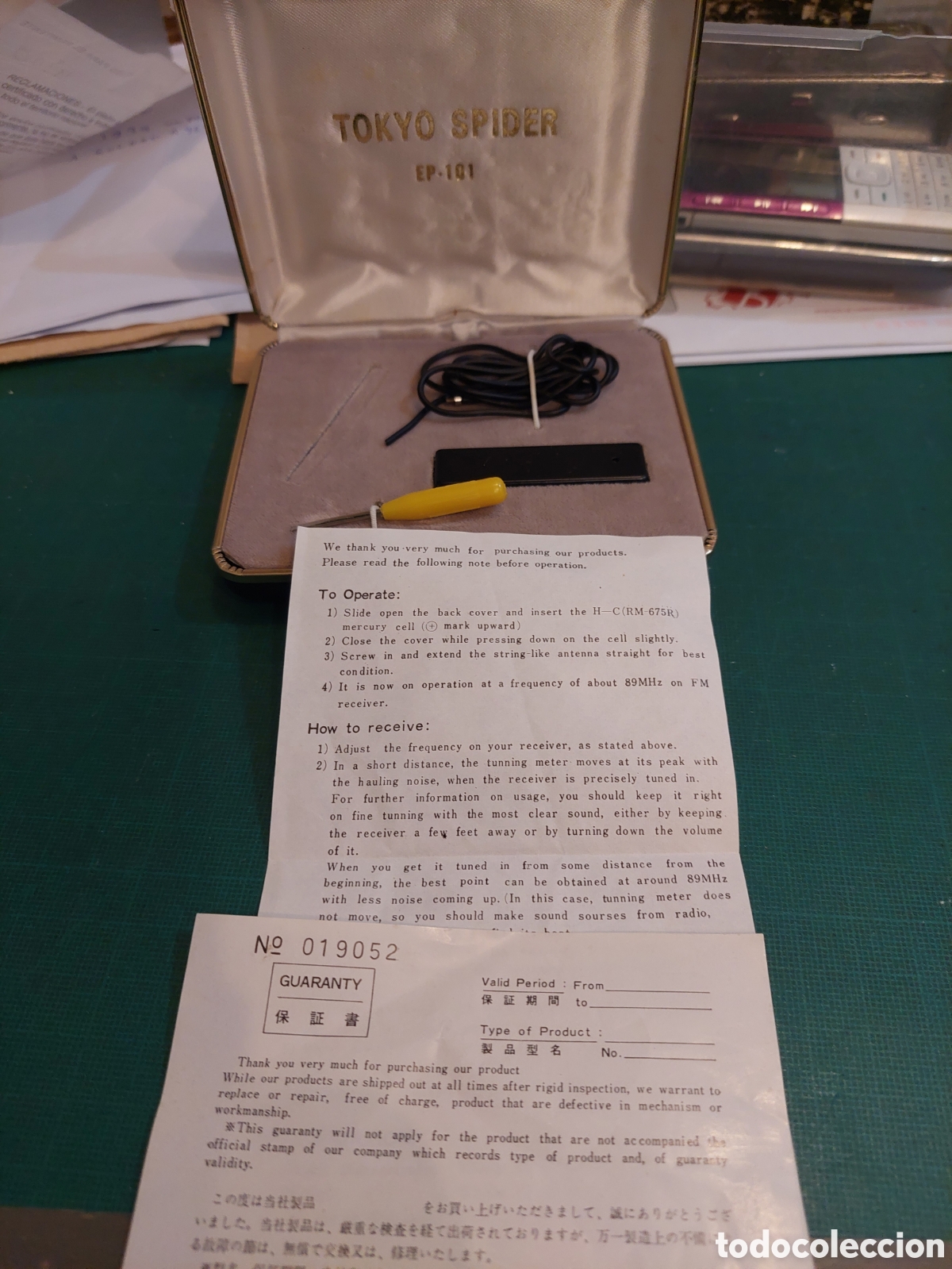 Antig&uuml;edades: TOKYO SOIDER EP 101 esp&iacute;a vintange - Foto 1