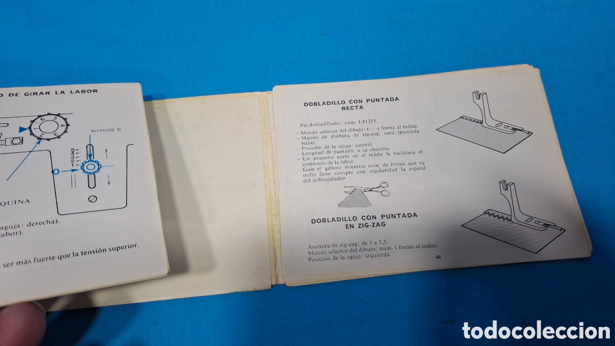 Antig&uuml;edades: SINGER MODELO 817 - LIBRO MANUAL DE INSTRUCCIONES - Foto 4
