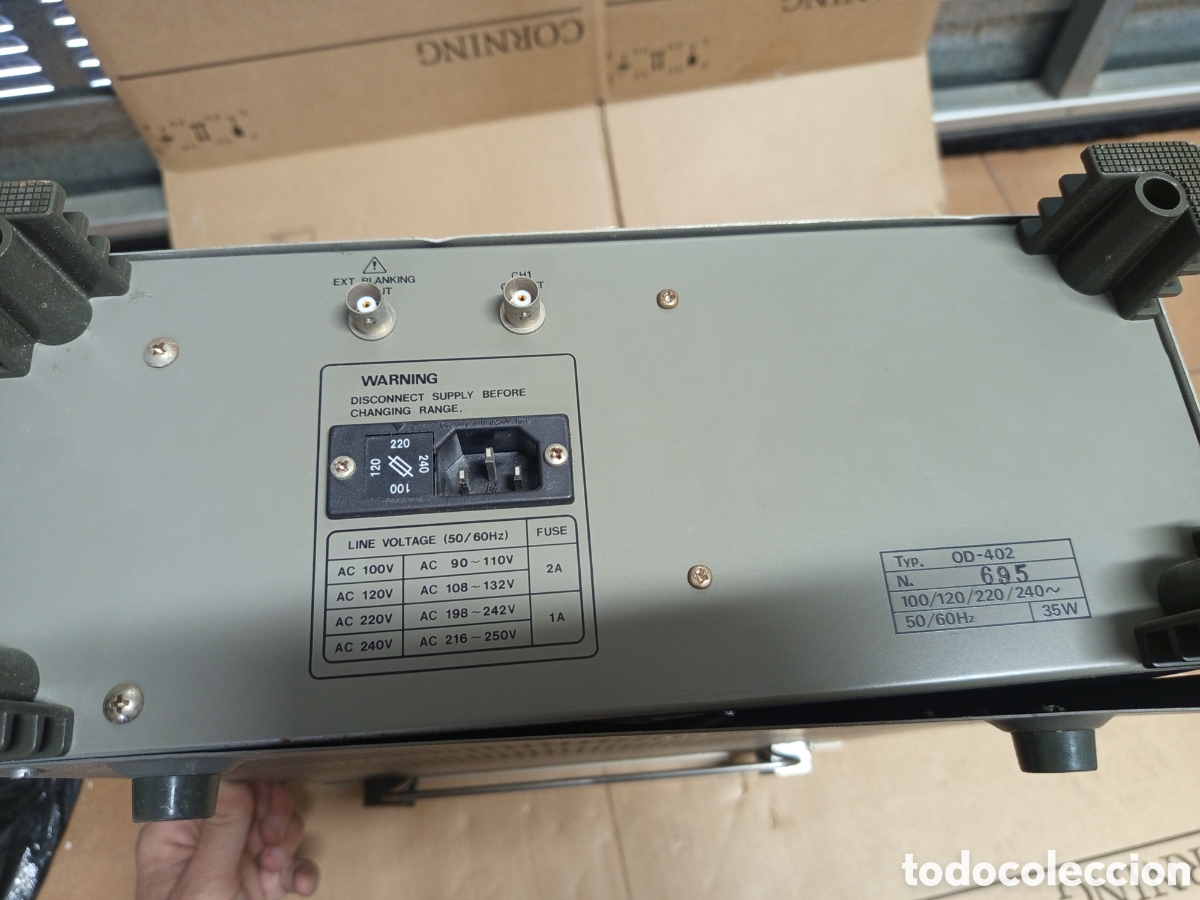 Antig&uuml;edades: Osciloscopio Promax OD-402 - Foto 10