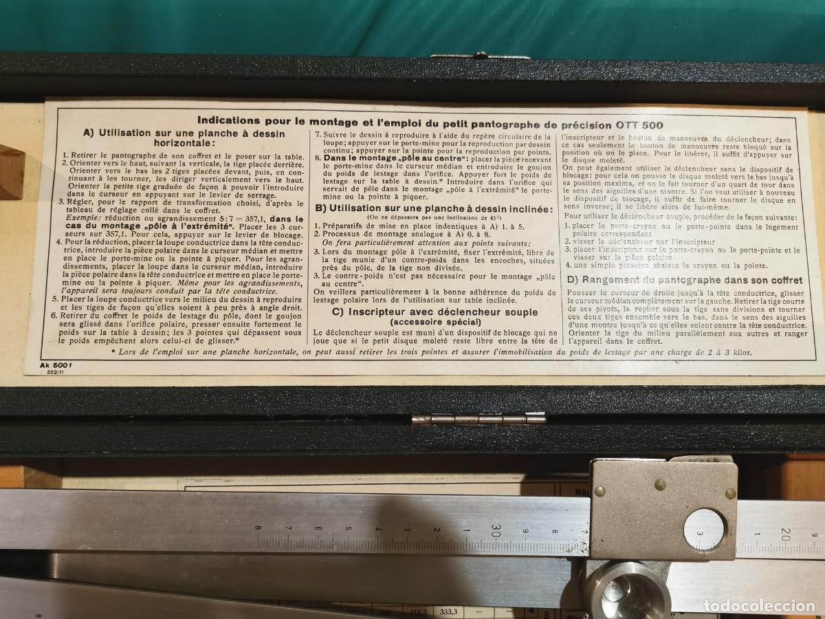 Antig&uuml;edades: Pant&oacute;grafo A.Ott Kempten Model 500A - Foto 5
