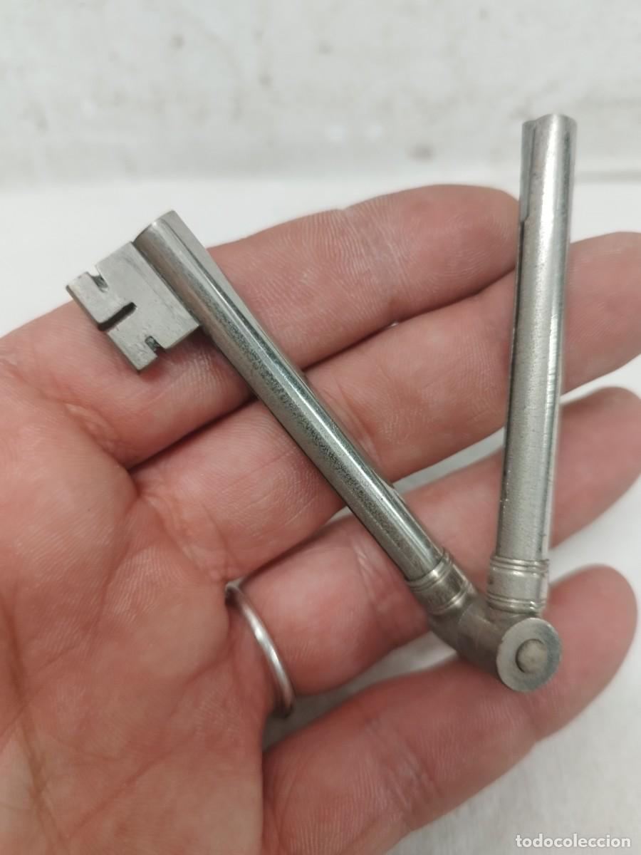 Antig&uuml;edades: Antigua doble llave a identificar y a restaurar. - Foto 2