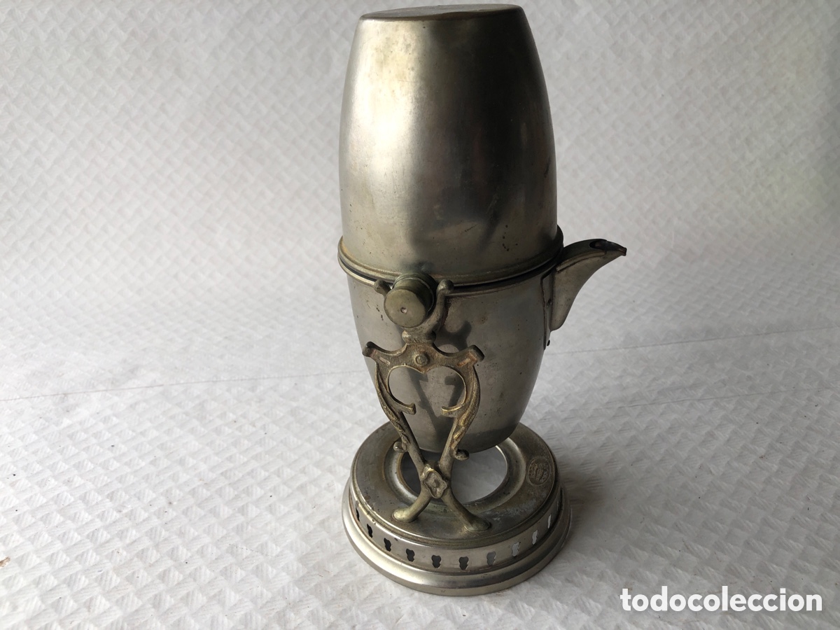 Antig&uuml;edades: Antigua cafetera turca o de inversion - Foto 4