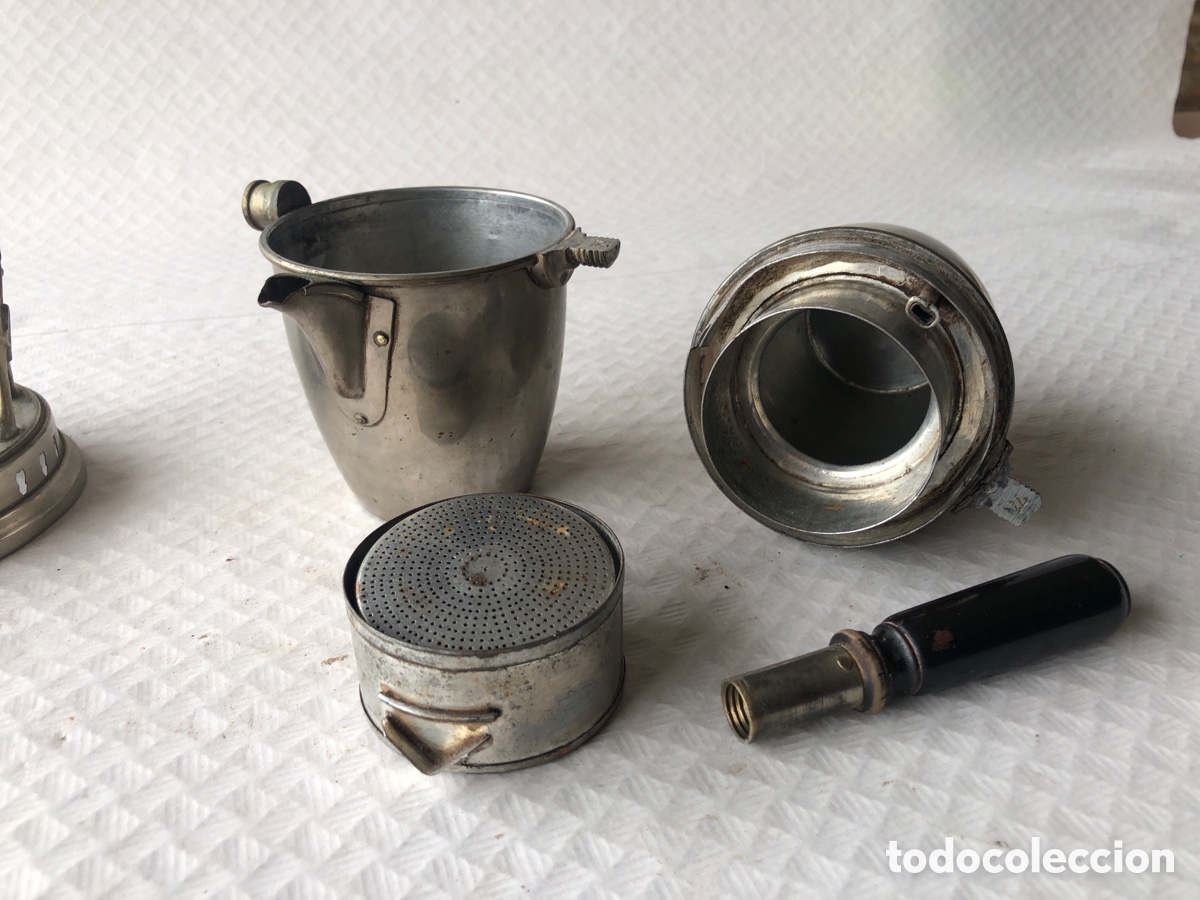 Antig&uuml;edades: Antigua cafetera turca o de inversion - Foto 7