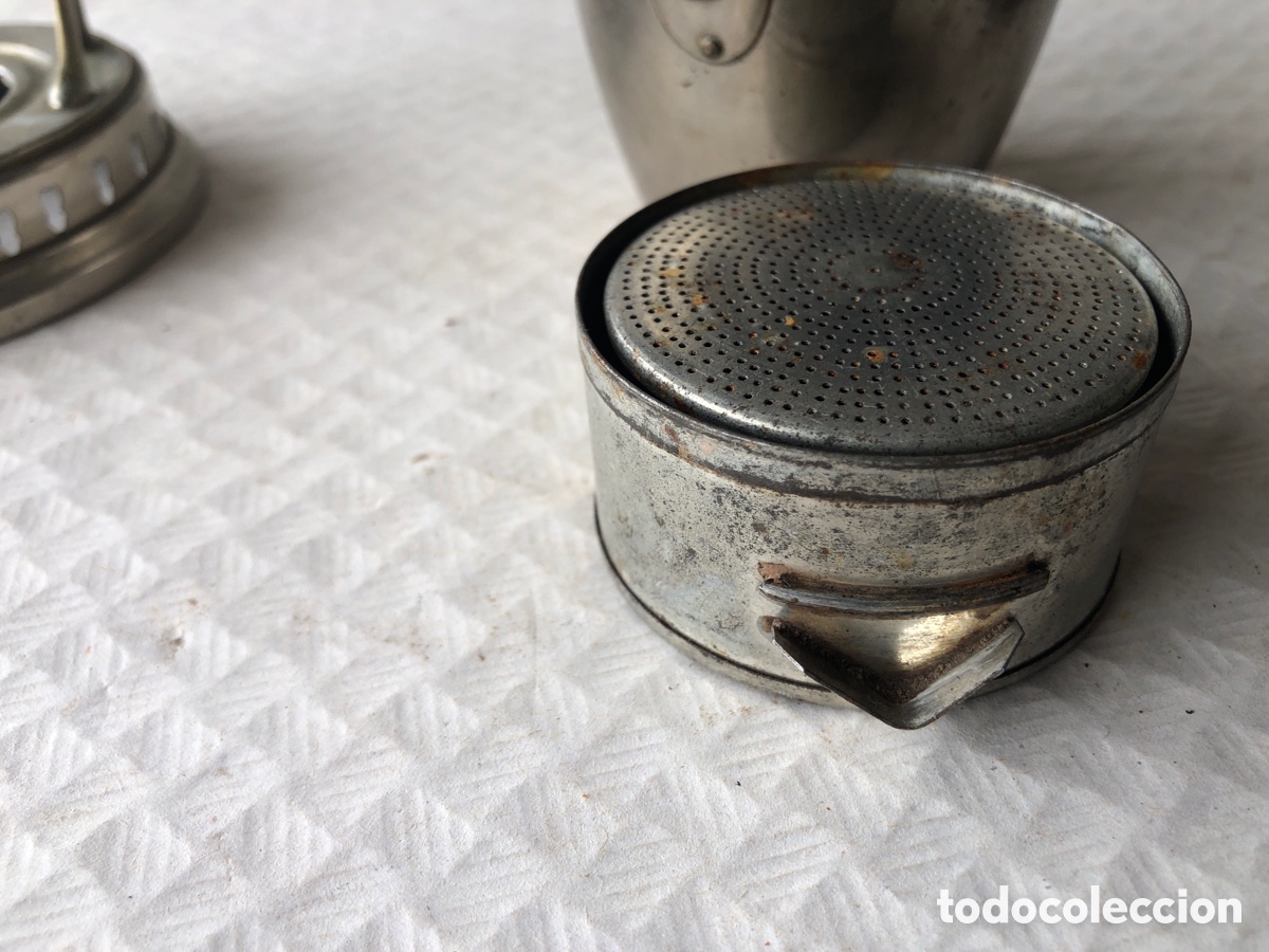 Antig&uuml;edades: Antigua cafetera turca o de inversion - Foto 9
