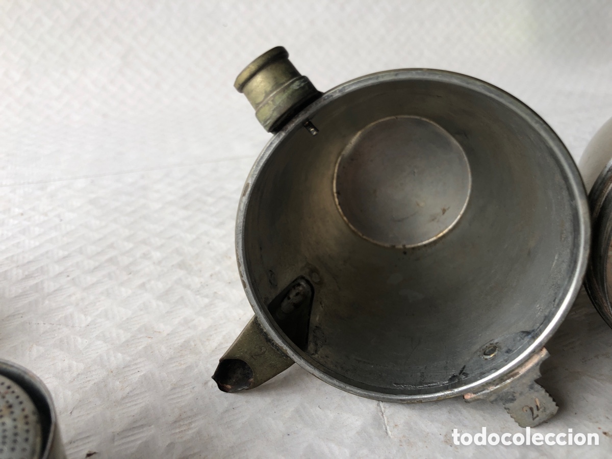 Antig&uuml;edades: Antigua cafetera turca o de inversion - Foto 10