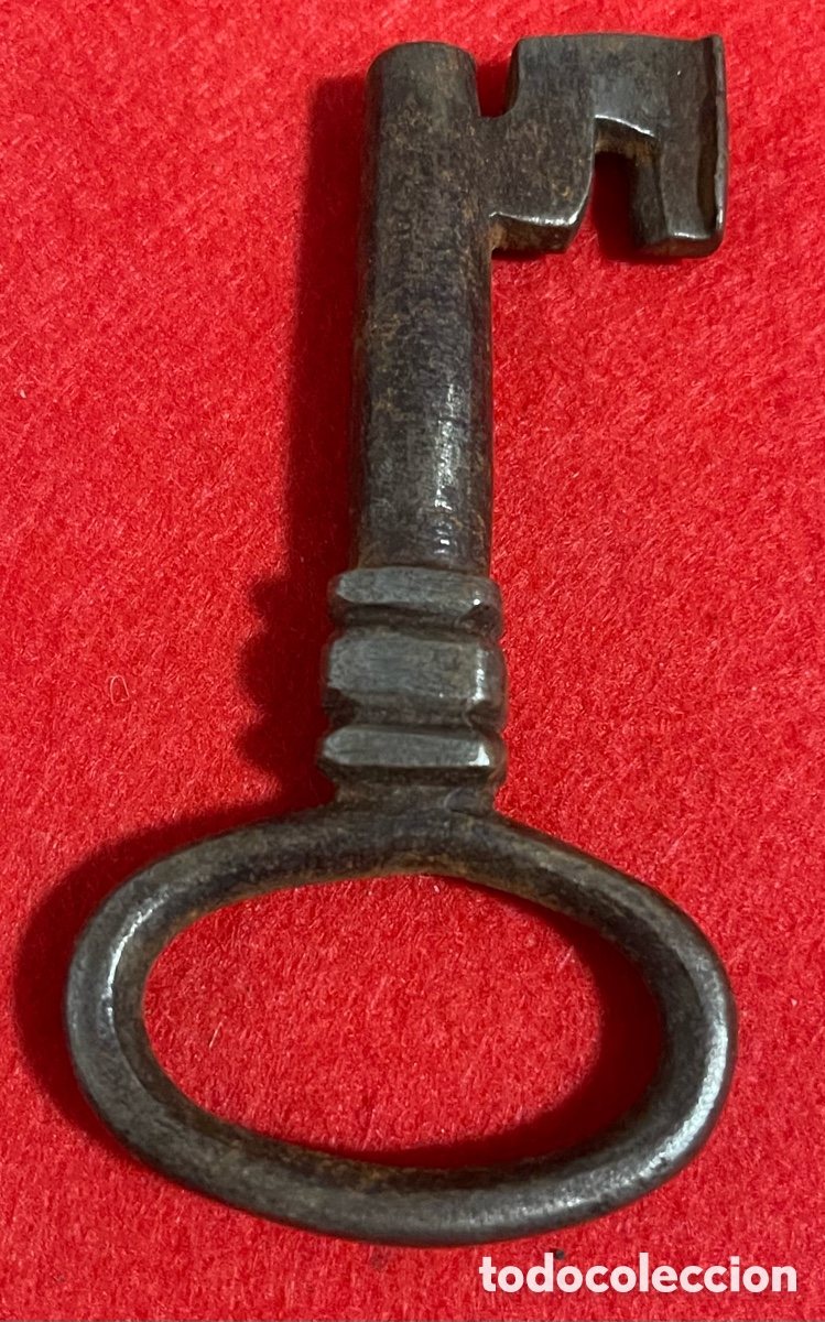 Antig&uuml;edades: Antigua llave de Forja del siglo XVIII. - Foto 3