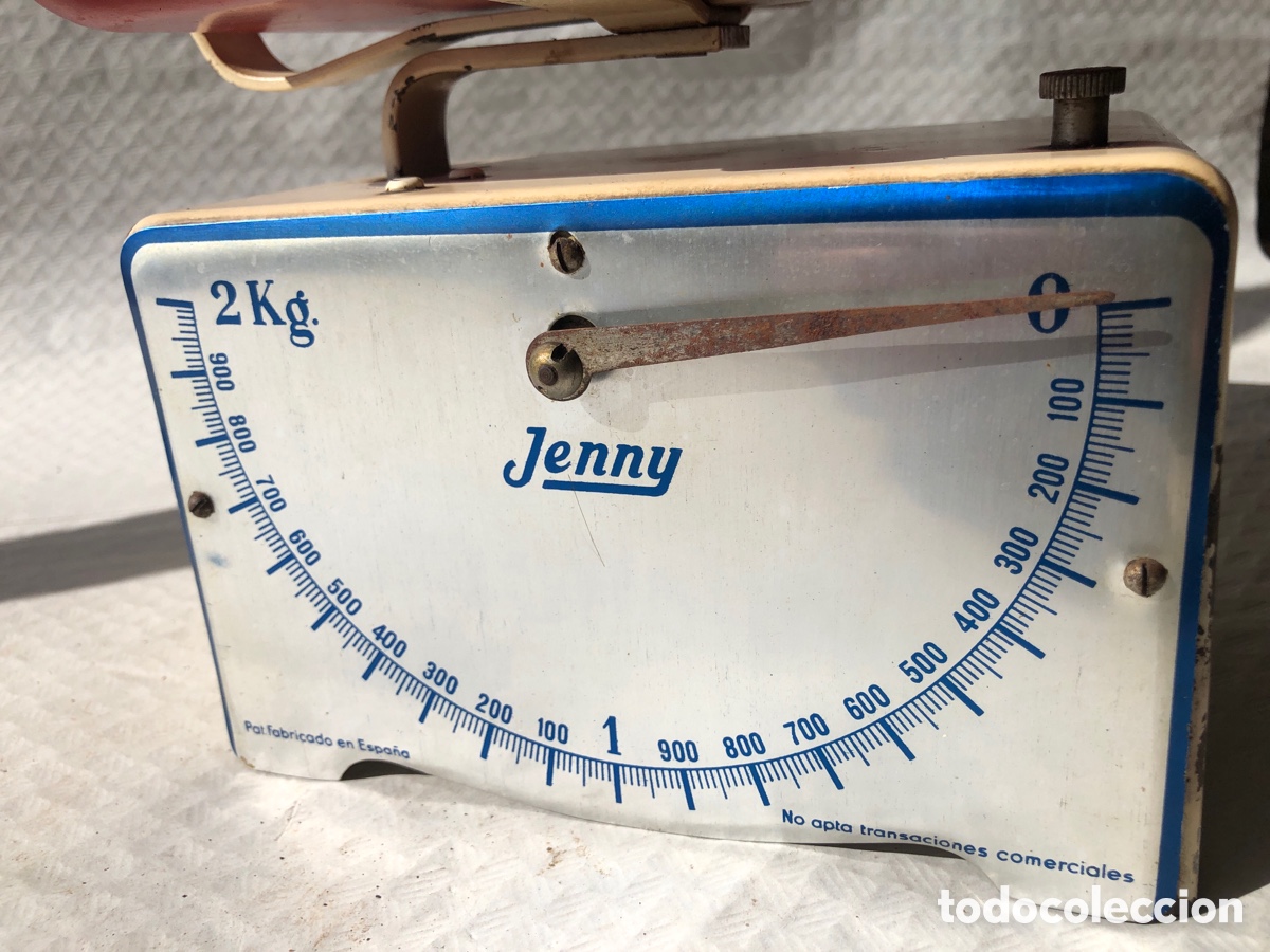 Antig&uuml;edades: Antigua bascula domestica JENNY - Foto 10