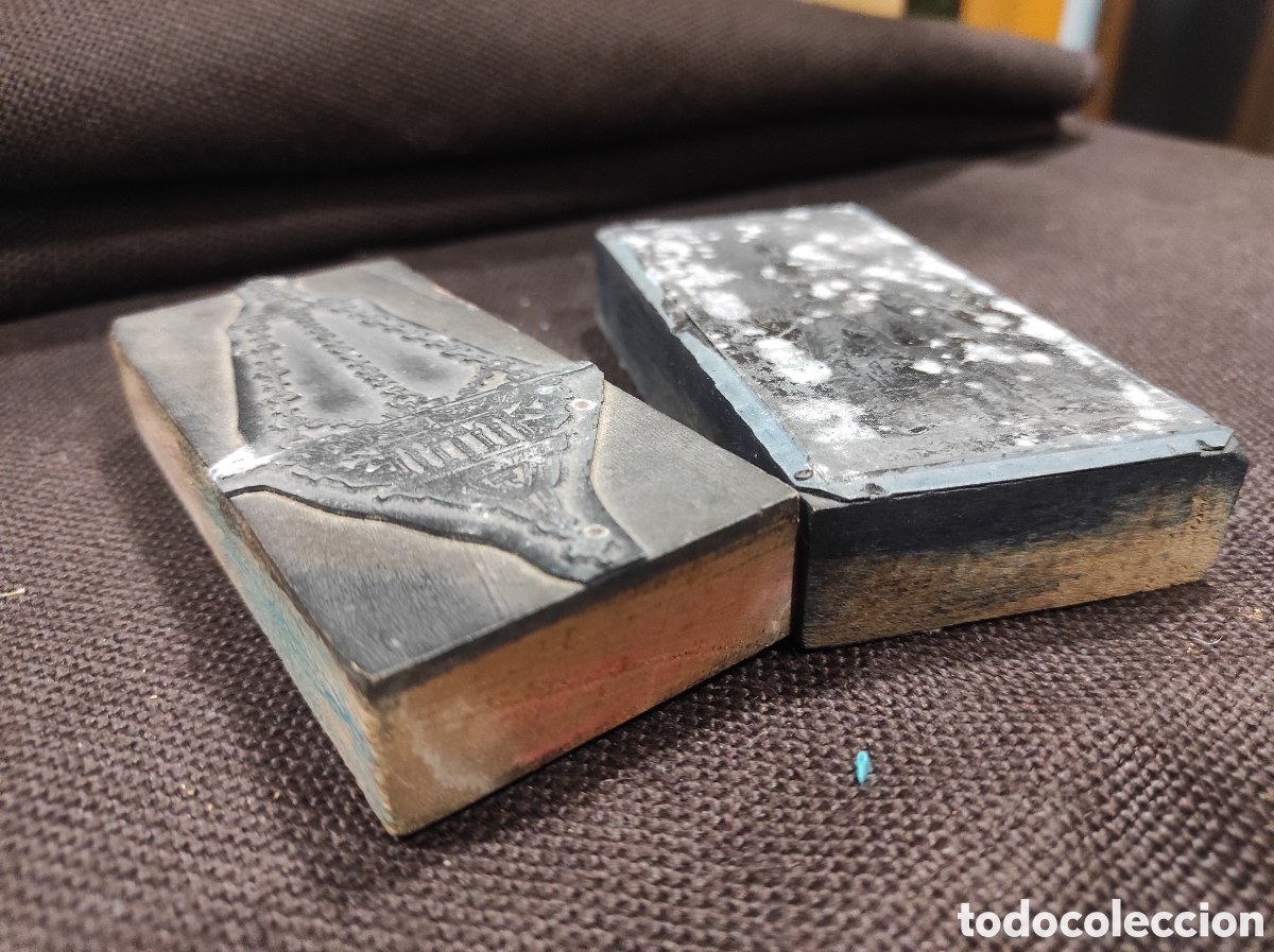 Antig&uuml;edades: Dos planchas para impresi&oacute;n - Foto 2