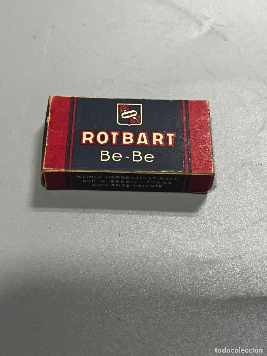 Antig&uuml;edades: PAQUETE 10 CUCHILLAS. ROTBART BE-BE. - Foto 1