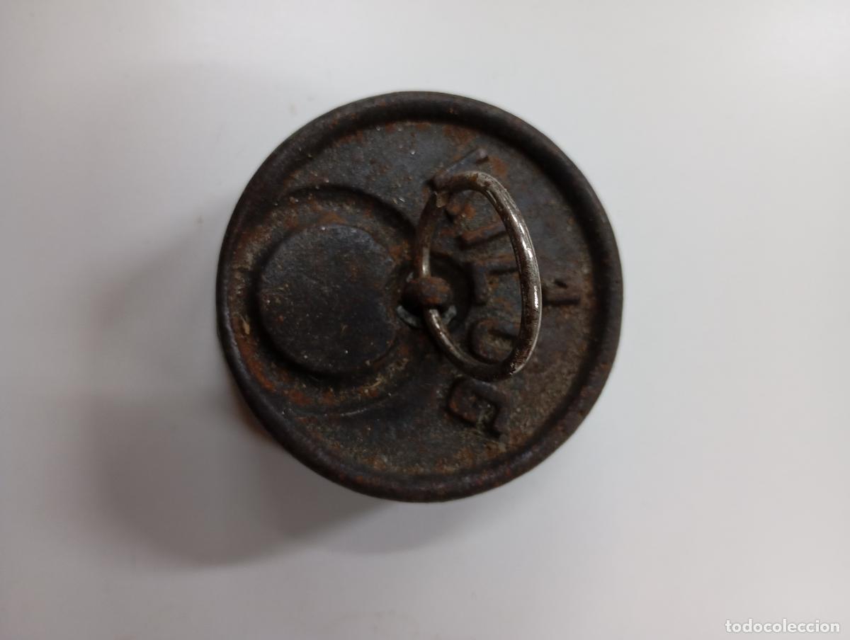 Antig&uuml;edades: ANTIGUA PESA DE 1 KILO KILOGRAMO. PN07 - Foto 2