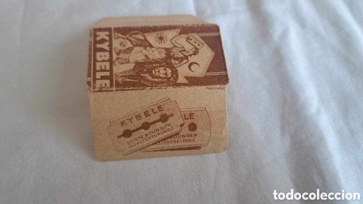 Antig&uuml;edades: Hoja Afeitar KYBELE - TIPO A. Solo funda - Foto 2