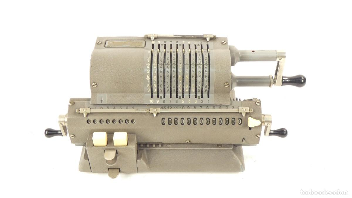 Antig&uuml;edades: Calculadora ORIGINAL ODHNER Mod.127 A&Ntilde;O 1950 Rechenmaschine Adding Machine - Foto 1