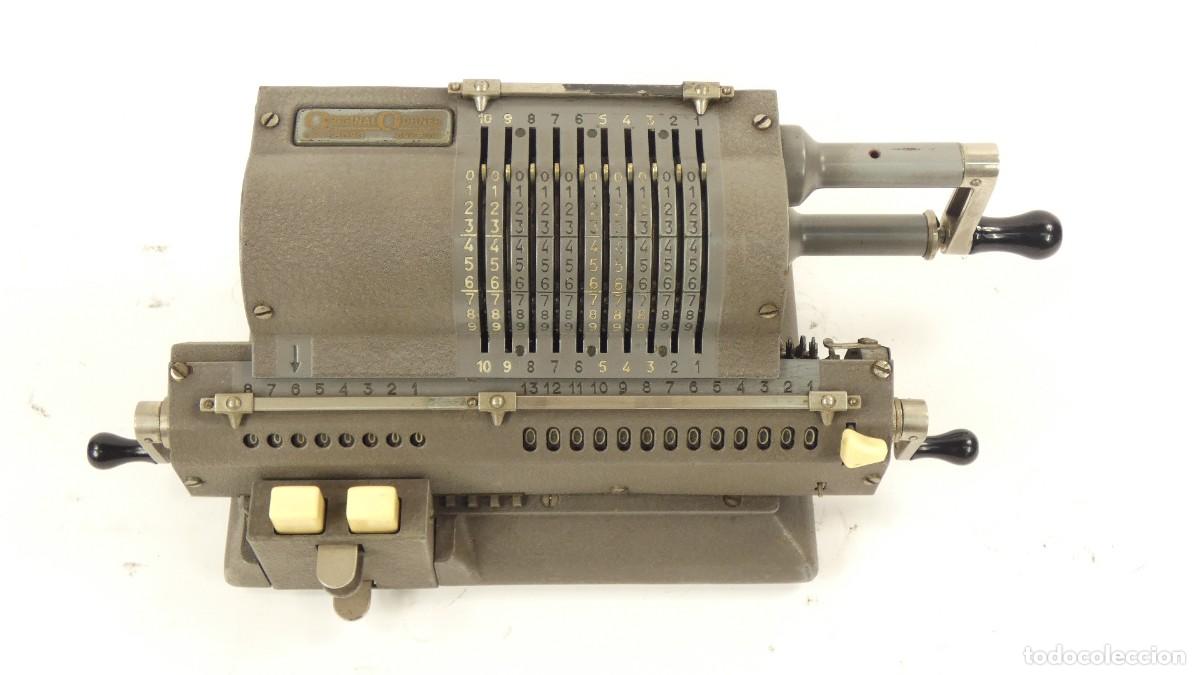 Antig&uuml;edades: Calculadora ORIGINAL ODHNER Mod.127 A&Ntilde;O 1950 Rechenmaschine Adding Machine - Foto 2