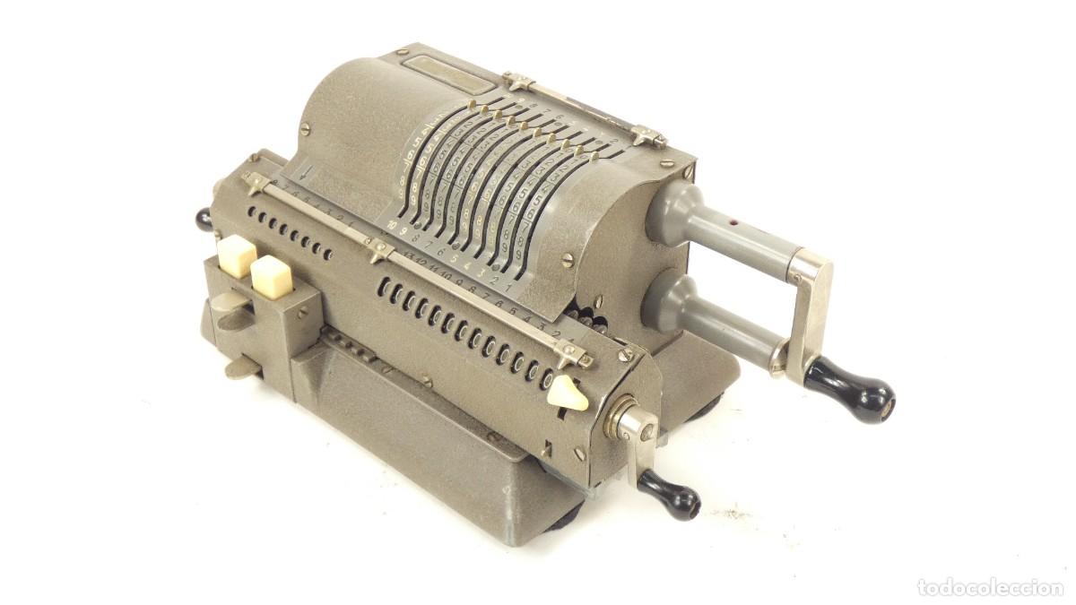 Antig&uuml;edades: Calculadora ORIGINAL ODHNER Mod.127 A&Ntilde;O 1950 Rechenmaschine Adding Machine - Foto 6