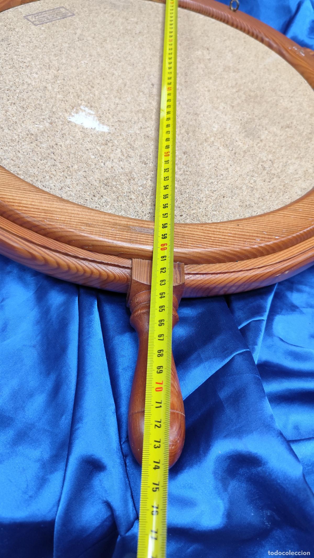 Antig&uuml;edades: CUADRO EN MADERA CON FORMA DE TIMON REALIZADO EN NUDOS MARINEROS - Foto 11