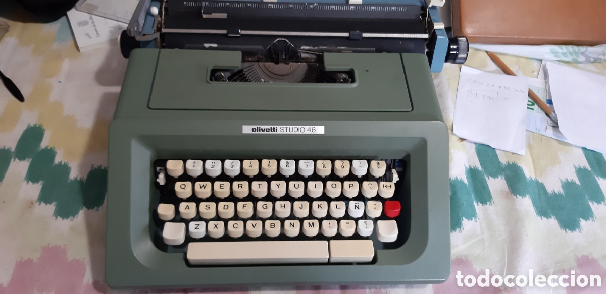 Antig&uuml;edades: M&aacute;quina de escribir OLIVETTI Studio 46 - Foto 1