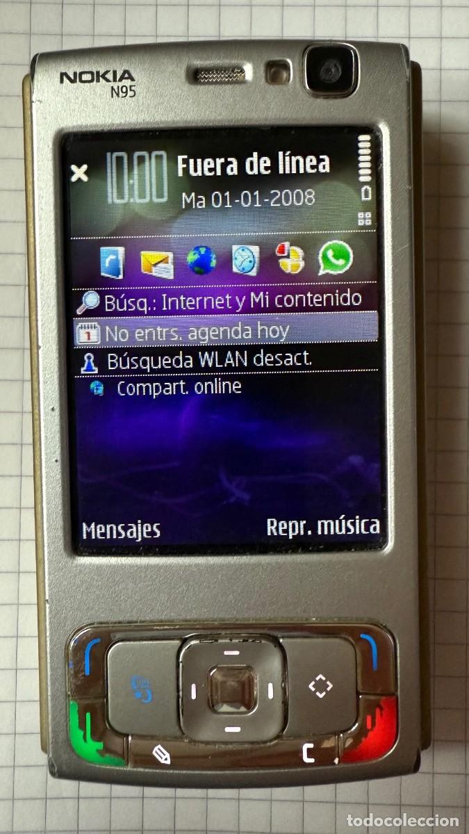 Tel&eacute;fonos: Tel&eacute;fono NOKIA N95 original - Foto 1