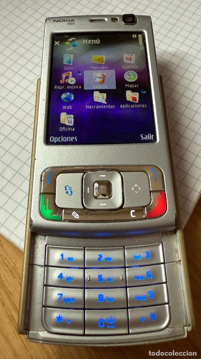 Tel&eacute;fonos: Tel&eacute;fono NOKIA N95 original - Foto 6
