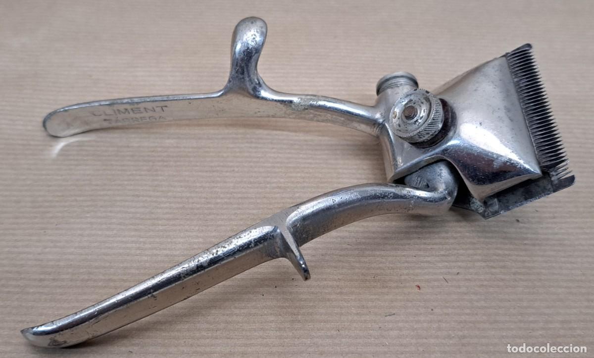 Antig&uuml;edades: Maquina de cortar pelo Marca Climent, Tarrega - Foto 3
