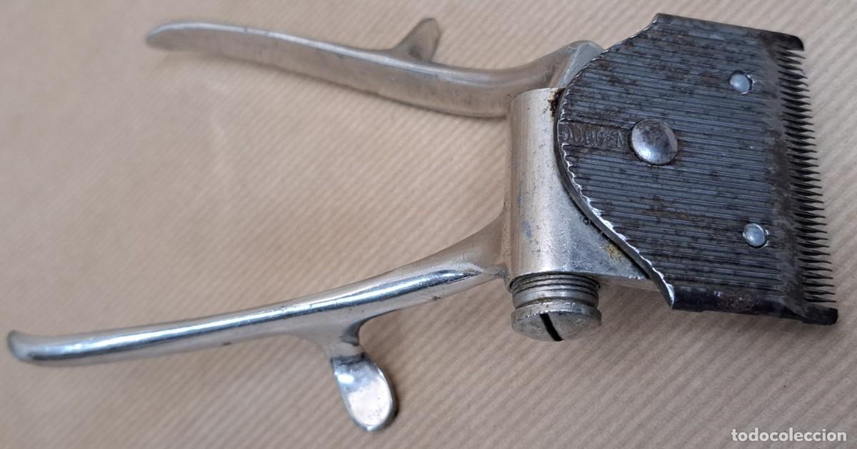 Antig&uuml;edades: Maquina de cortar pelo Marca Climent, Tarrega - Foto 5