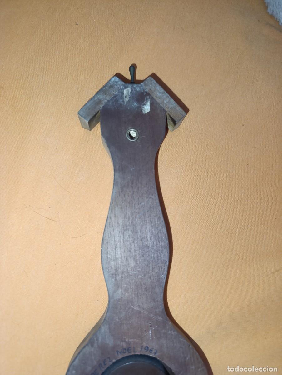 Antig&uuml;edades: Bar&oacute;metro exterior de madera - Foto 6