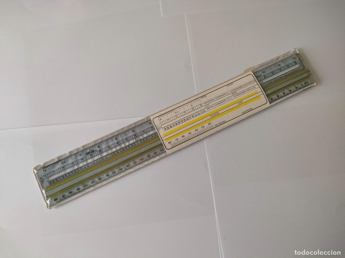 Antig&uuml;edades: REGLA HELIX L62 - tipometro REGLA INFORM&Aacute;TICA COMPUTER PRINTOUT RULE REGLE INFORMATIQUE COMPUTERLINE - Foto 16