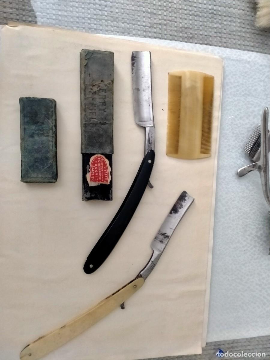 Antig&uuml;edades: navajas afeitar barberia etc - Foto 3