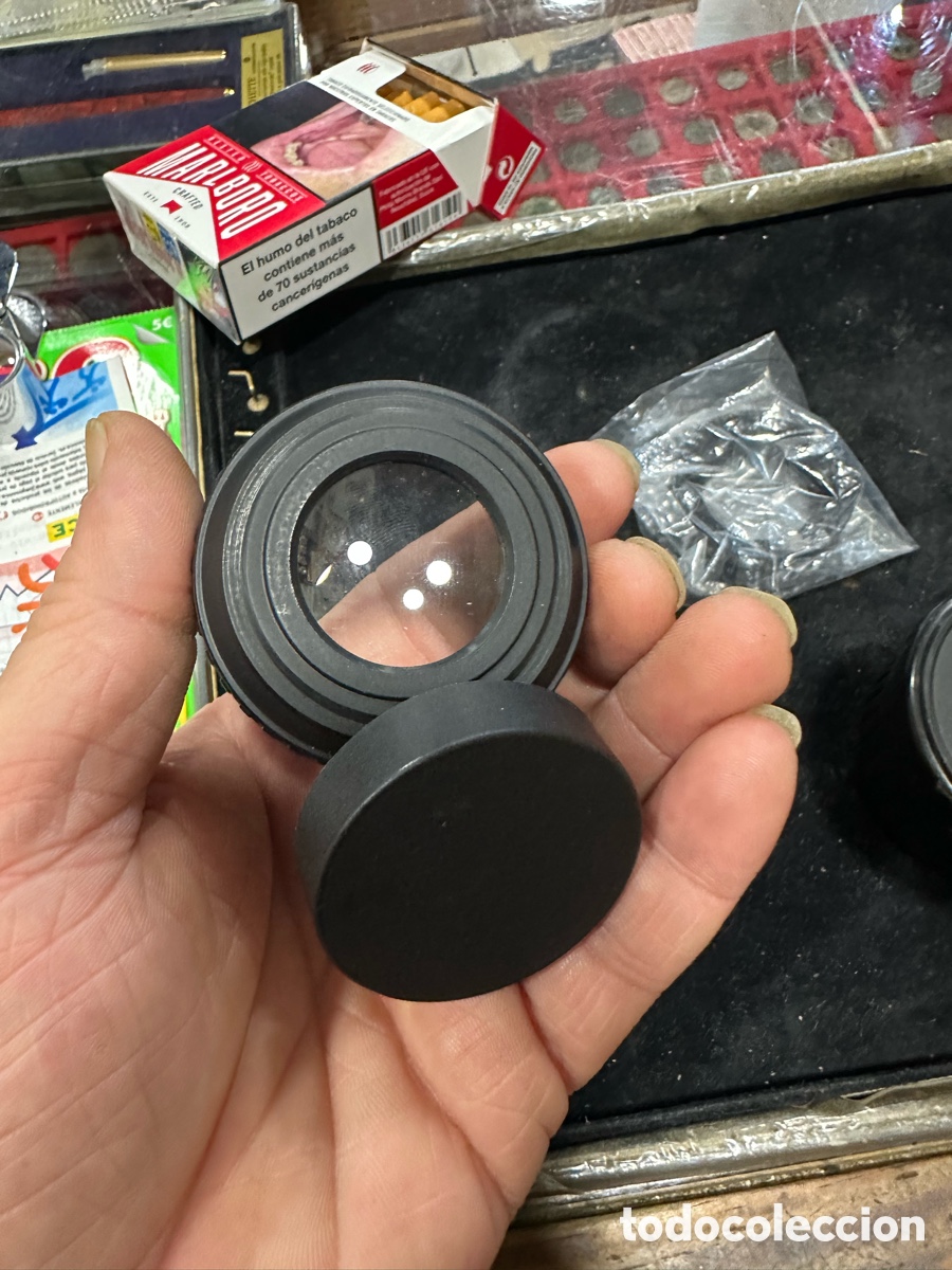 Antig&uuml;edades: Lote de 2 lentes para prism&aacute;ticos, nuevas - Foto 5