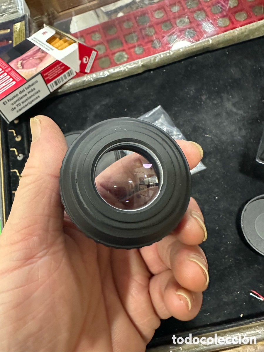 Antig&uuml;edades: Lote de 2 lentes para prism&aacute;ticos, nuevas - Foto 9