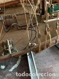 Antig&uuml;edades: fragata Trafalgar de madera - Foto 4