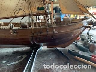 Antig&uuml;edades: fragata Trafalgar de madera - Foto 9