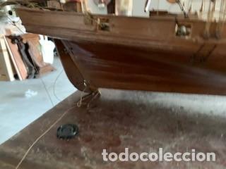 Antig&uuml;edades: fragata Trafalgar de madera - Foto 10