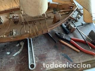 Antig&uuml;edades: fragata Trafalgar de madera - Foto 12