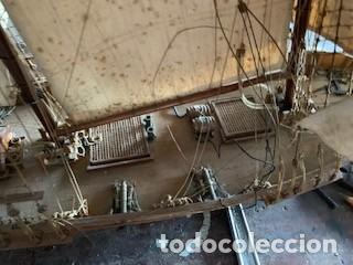 Antig&uuml;edades: fragata Trafalgar de madera - Foto 13