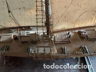 Antig&uuml;edades: fragata Trafalgar de madera - Foto 14