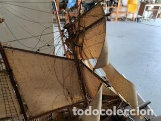 Antig&uuml;edades: fragata Trafalgar de madera - Foto 16