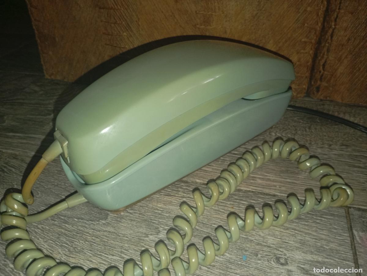 Tel&eacute;fonos: Antiguo tel&eacute;fono Gondola citesa verde - Foto 5
