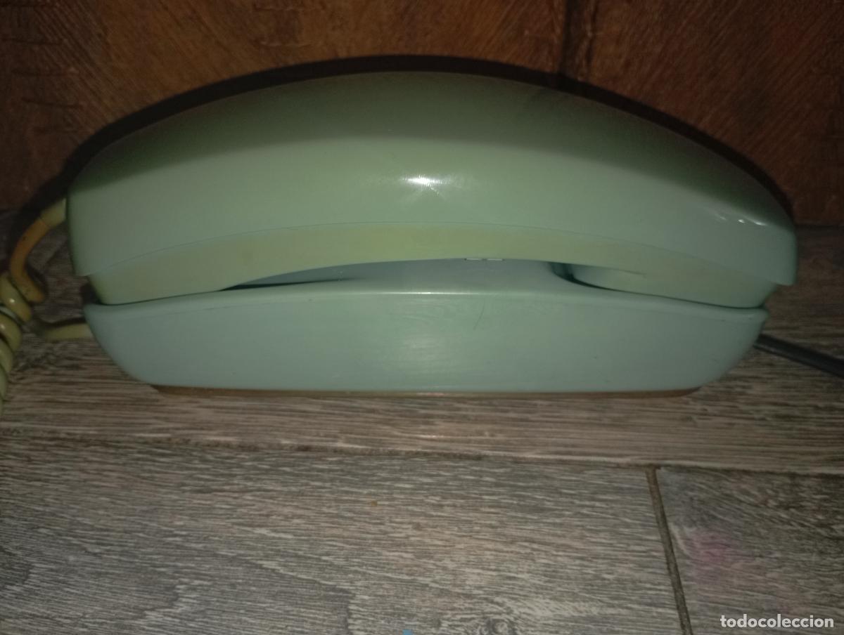 Tel&eacute;fonos: Antiguo tel&eacute;fono Gondola citesa verde - Foto 6