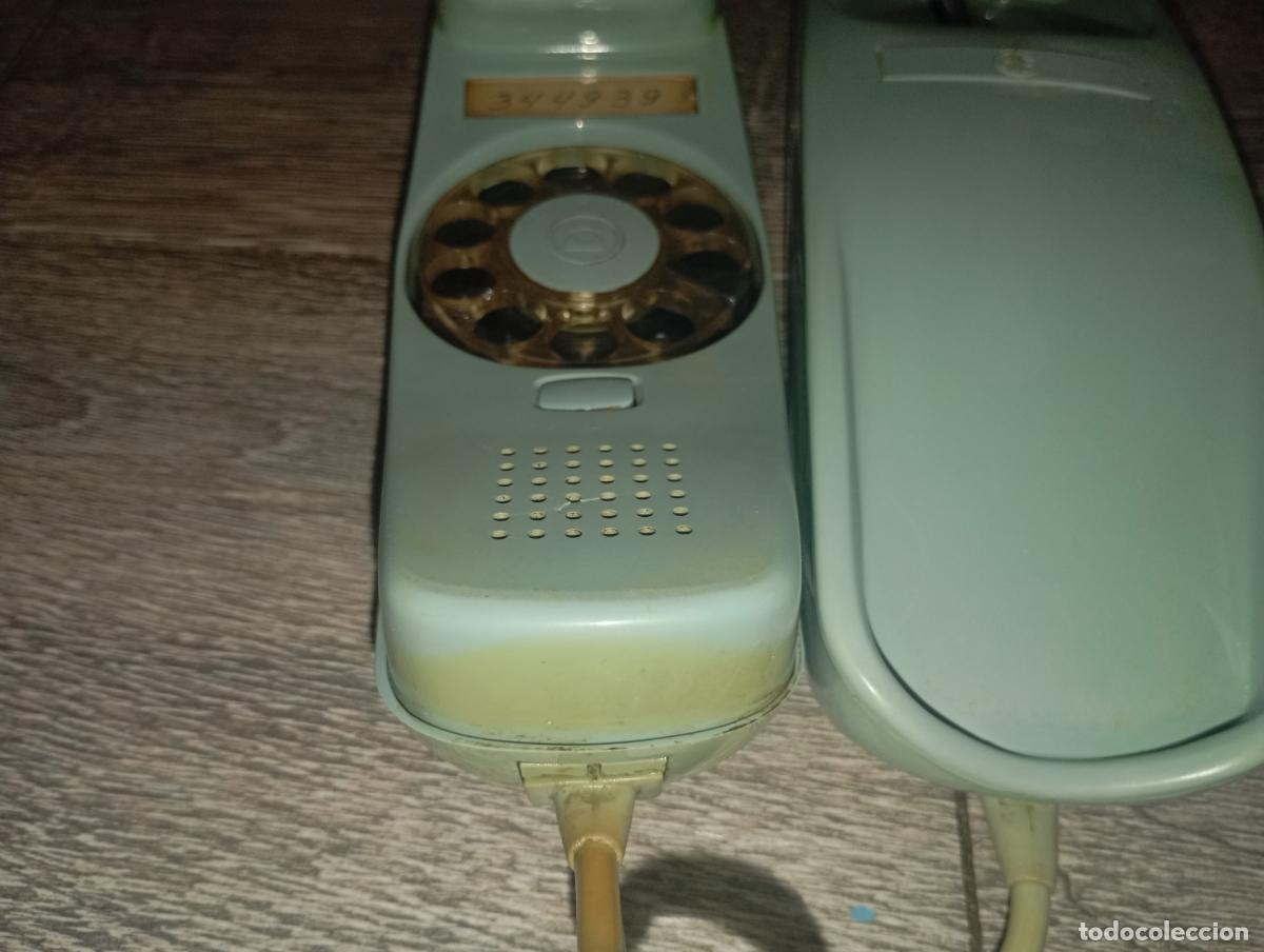 Tel&eacute;fonos: Antiguo tel&eacute;fono Gondola citesa verde - Foto 11
