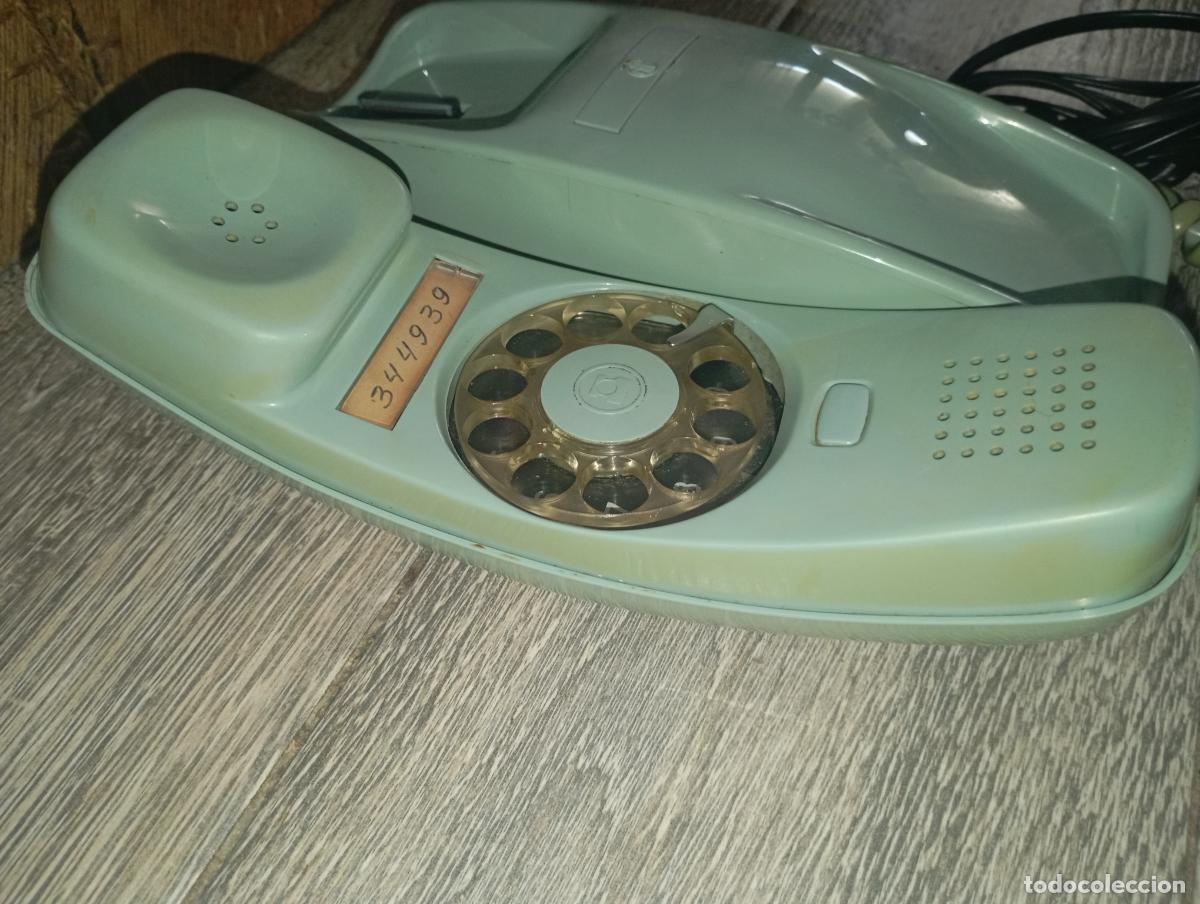 Tel&eacute;fonos: Antiguo tel&eacute;fono Gondola citesa verde - Foto 12