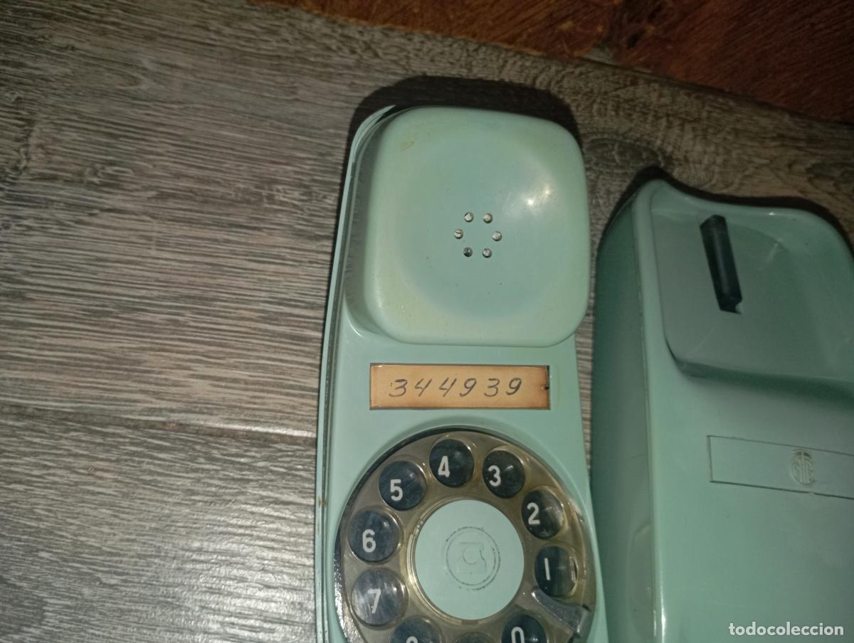 Tel&eacute;fonos: Antiguo tel&eacute;fono Gondola citesa verde - Foto 14