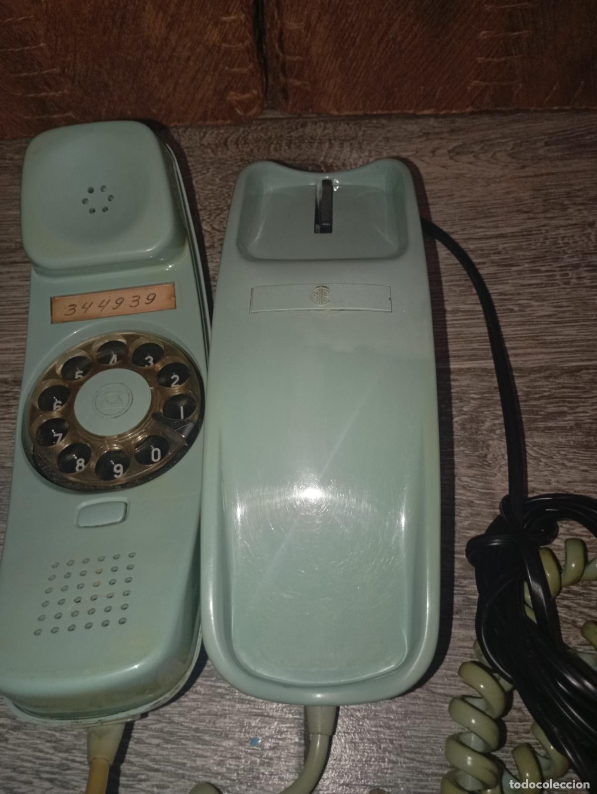 Tel&eacute;fonos: Antiguo tel&eacute;fono Gondola citesa verde - Foto 15