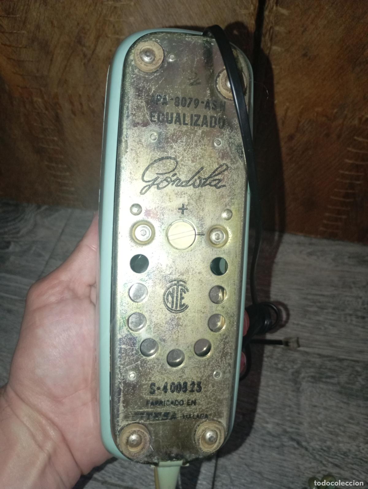 Tel&eacute;fonos: Antiguo tel&eacute;fono Gondola citesa verde - Foto 16