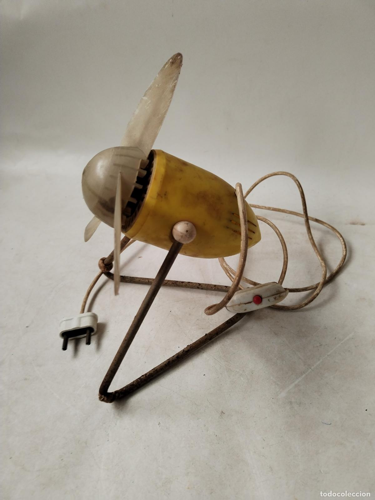 Antig&uuml;edades: ventilador vintage pymsa patent - Foto 4