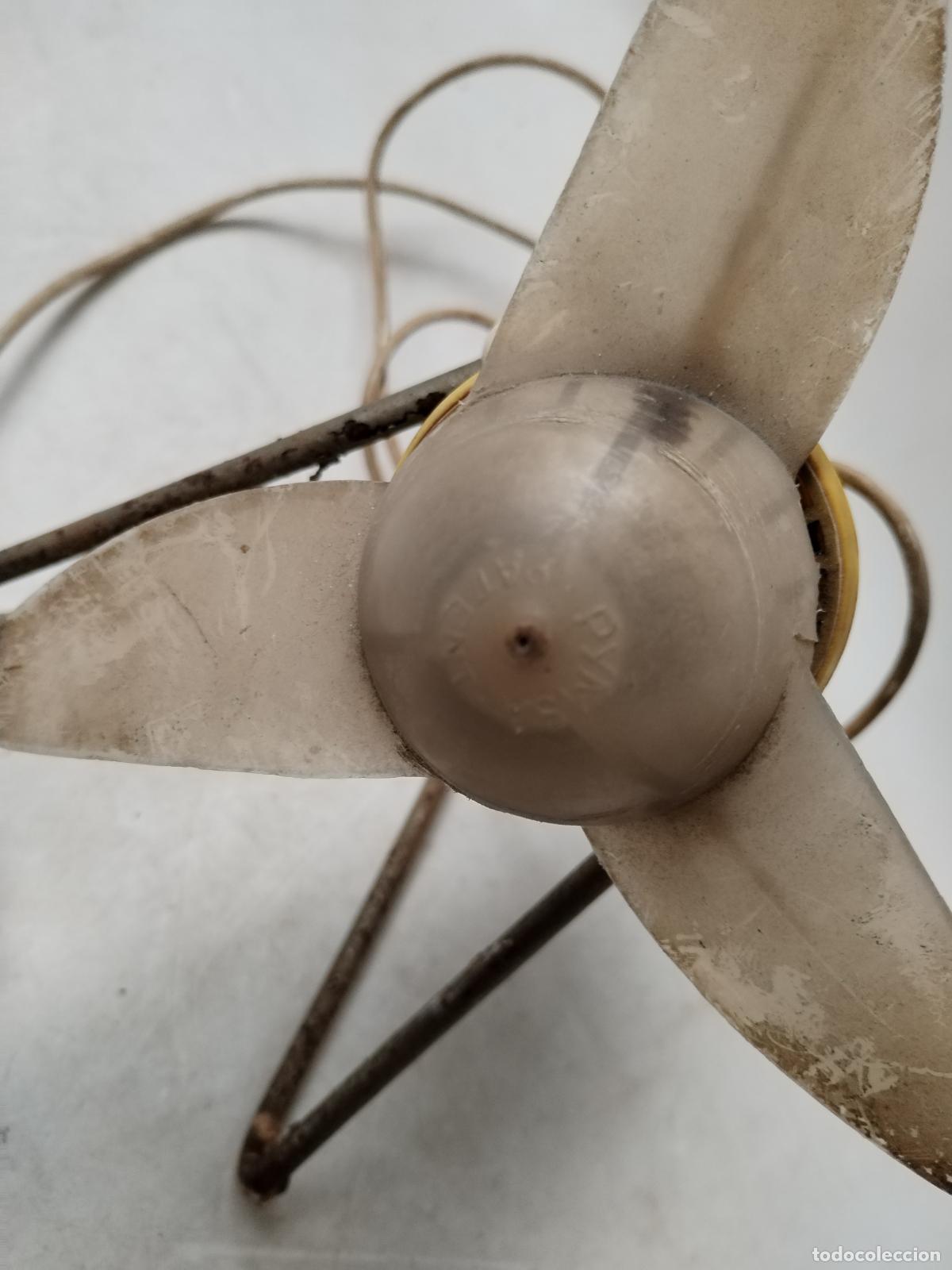 Antig&uuml;edades: ventilador vintage pymsa patent - Foto 6