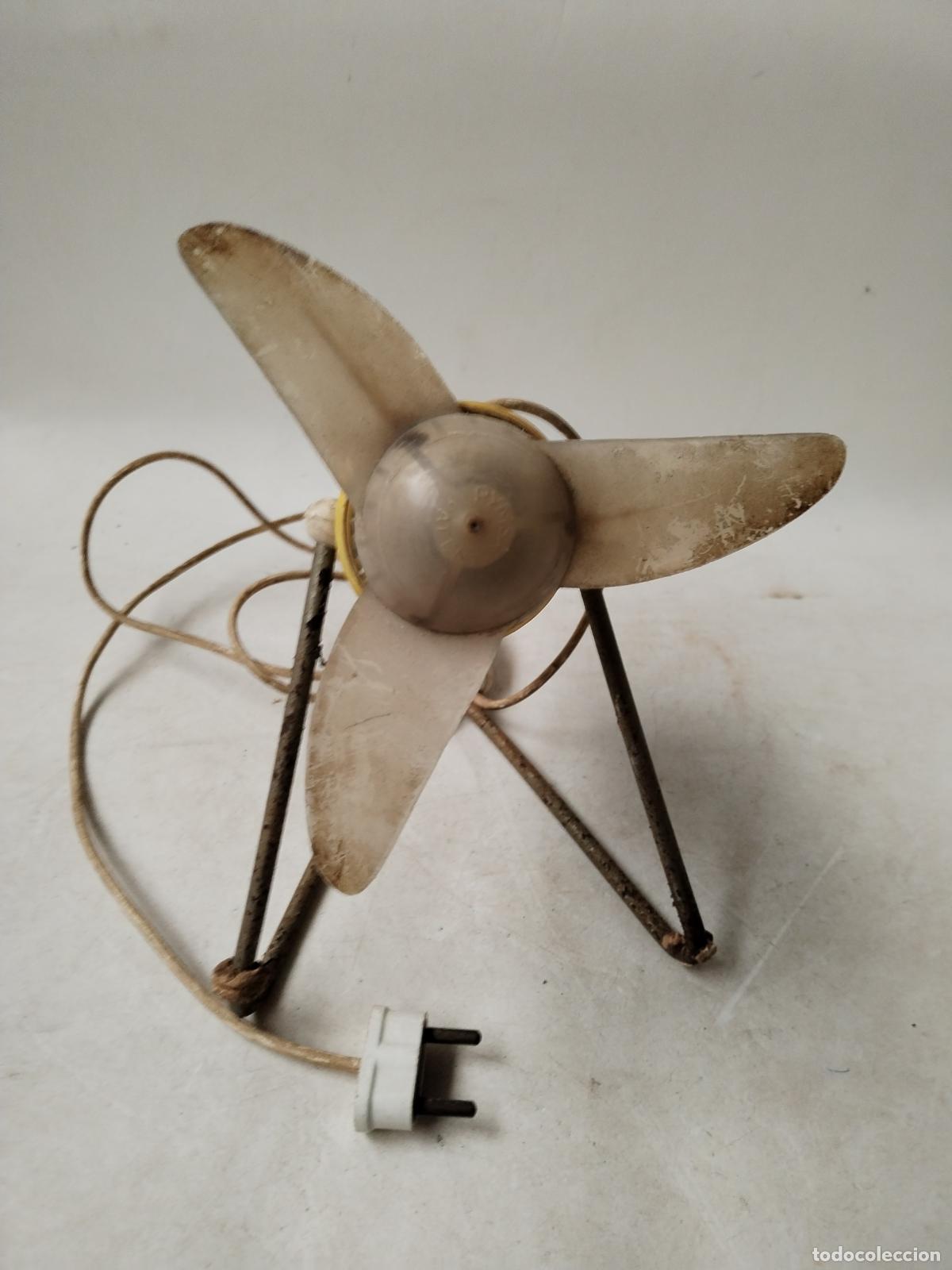 Antig&uuml;edades: ventilador vintage pymsa patent - Foto 7